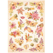 STAMPERIA A4 Rice Paper - WOODLAND DFSA4816